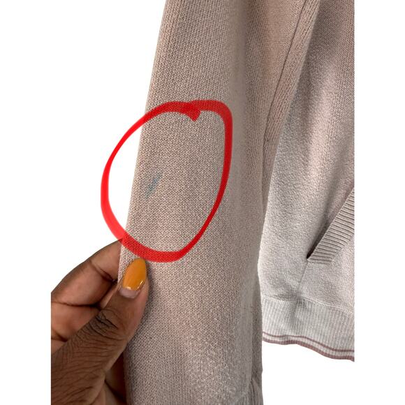 Lululemon Soothe Away Hoodie Sweatshirt Knit Pullover Pink Basic Casual - Picture 3 of 12